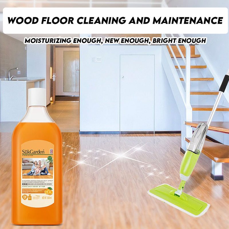 idrop 500G Orange Starlight Multi-effect Floor Cleaner / Pembersih Lantai Berbilang Kesan Cahaya Bintang Jingga 500G / 500G橘彩星光多效地板清洁剂