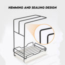 idrop Desktop Wall-Mountable Wiping Rack With Drain Tray / Rak Pengelap Boleh Lekap di Dinding Desktop Dengan Dulang Longkang / 台式可壁挂抹布置物架带沥水盘