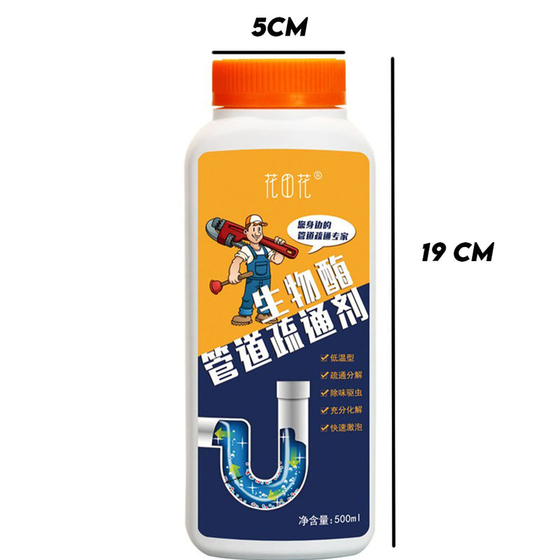 idrop 500ML Biological Enzyme Pipe Unblocking / 500ML Pembukaan Paip Enzim Biologi / 500ML 生物酶管道疏通剂