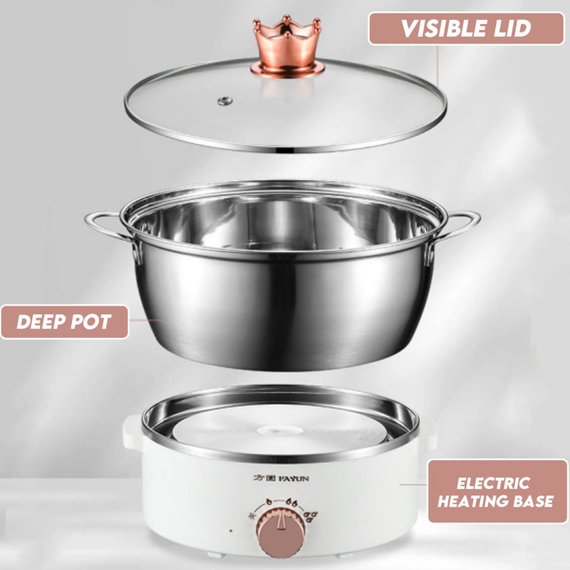 idrop Cooker Pot Multifunctional Electric Cooking Kitchenware [ 2L / 4L / 5L ]