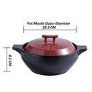 idrop 22CM/24CM/26CM Korean Dry-Roasted Deep Pot /  22CM/ 24CM/26CM Periuk Dalam Panggang Kering Korea / 22CM/24CM/26CM 韩式干烧深锅