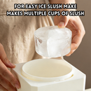idrop 1 PCS - Manual Hand Crank Ice Shaver Home Use Portable Crushed Ice Machine Snow Cone Maker Small Size Ice Shaving Machine for Household Use, Mesin Kisar Ais Tangan Mesin Ais Hancur Manual Mudah Alih Mesin Ais Serut Snow Ice Mesin Kecil