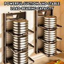 idrop 1 PCS - Suction Cup Kitchen Prep Station No Drill Wall Mounted Multi-Layer Dish Rack Foldable Multi-Function Household Storage Organizer, Stesen Penyediaan Dapur Lekap Sedutan Tanpa Tebuk Rak Pinggan Pelbagai Lapisan Penyusun