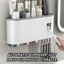 idrop 1 PCS - No Drill Electric Toothbrush Holder Toothbrush and Mouthwash Cup Rack Minimalist Toothbrush and Cup Storage Set, Pemegang Berus Gigi Elektrik Tanpa Tebuk Rak Berus Gigi dan Cawan Kumur Bilik Air Set Penyimpanan Minimalis