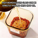 idrop 2 PCS - Japanese Chili Oil Jar Heat Resistant Food Grade Oil Dispenser Airtight Sealed Sauce Container for Chili Oil Storage, Balang Minyak Cili Jepun Tahan Haba Gred Makanan Bekas Sos Kedap Udara Untuk Memasak dan Penyimpanan