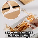 idrop 1 PCS - Wall Mounted Kitchen Trash Bin with Scraper Countertop Hanging Food Waste Bin for Wet Garbage Modern Space Saving Design, Tong Sampah Dapur Lekap Dinding Dengan Pengikis Sisa Makanan dan Sampah Basah Reka Bentuk Jimat Ruang