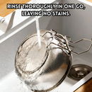 idrop 2 PCS - 304 Stainless Steel Frying Basket Strainer Ladle Deep Fry Basket Noodle Strainer Kitchen Blanching Basket Commercial Oil Filter, Bakul Goreng Keluli Tahan Karat 304 Penapis Mee Senduk Penapis Dapur Bakul Celur Serbaguna Penapis Minyak