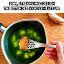 idrop 1 PCS - Stainless Steel Mini Strainer Ladle Small Kitchen Scoop for Pickled Garlic Seasoning Filter Spoon Multi-Function Fine Mesh Strainer, Senduk Penapis Mini Keluli Tahan Karat Sudu Kecil Dapur Untuk Bawang Jeruk & Penapis Perasa Halus