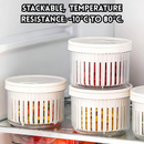 idrop 1 PCS - Onion Storage Container Airtight Kitchen Box with Drain Tray for Onion Ginger Garlic Chili Food Storage Fresh Keeper, Bekas Simpan Bawang Kedap Udara Dengan Dulang Saliran Untuk Bawang Putih dan Cili Penyimpanan Makanan Kekal Segar