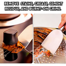 idrop 5 PCS - Stainless Steel Scraper Cleaning Tool Multi-Function for Kitchen Fridge Tile Floor Glass Adhesive and Grease Removal Durable Cleaning Scraper Set, Pengikis Keluli Tahan Karat Alat Pembersih Dapur Peti Sejuk Jubin Lantai Kaca Buang Gam