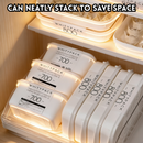 idrop 5 PCS - Mini Fridge Dumpling Storage Tray Food Grade Freezer Container for Dumplings and Wontons Fresh Keeper Small Size Stackable Kitchen Organizer, Bekas Simpan Ladu Mini Gred Makanan Bekas Untuk Ladu dan Wantan Segar Saiz Kecil