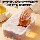 idrop 6 PCS - Freezer Soup Container Portion Control Food Storage Box Small Size Food Grade Meal Prep Container Set for Kitchen Use, Bekas Sup Beku 6PCS Bekas Makanan Kawalan Sukatan Saiz Kecil Gred Makanan Bekas Simpanan Makanan