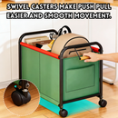 idrop 1 PCS – Under Desk Backpack Rack Floor Standing Office Workstation Snack Storage Box Dorm Cart Mobile Bookshelf Portable Storage Organizer Set Rak Penyimpanan Snek Stesen Kerja Pejabat Rak Beg Bawah Meja Troli Asrama Buku Bergerak Mudah Alih
