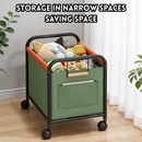 idrop 1 PCS – Under Desk Backpack Rack Floor Standing Office Workstation Snack Storage Box Dorm Cart Mobile Bookshelf Portable Storage Organizer Set Rak Penyimpanan Snek Stesen Kerja Pejabat Rak Beg Bawah Meja Troli Asrama Buku Bergerak Mudah Alih