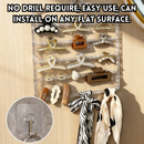idrop 1 PCS – Shark Claw Hair Clip Organizer Wall Mounted Bathroom Display Rack Storage for Hair Clips Hair Accessories Set Set Rak Penyimpanan Klip Rambut Cakar Jerung Rak Paparan Bilik Air Dinding Untuk Aksesori Rambut