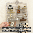 idrop 1 PCS – Shark Claw Hair Clip Organizer Wall Mounted Bathroom Display Rack Storage for Hair Clips Hair Accessories Set Set Rak Penyimpanan Klip Rambut Cakar Jerung Rak Paparan Bilik Air Dinding Untuk Aksesori Rambut