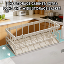 idrop 1 PCS – Kitchen Sink Cloth Drying Rack Faucet Organizer Sponge Holder Slim Edge Sink Rack Storage Set Set Rak Pengering Kain Lap Dapur Rak Sinki Pemegang Span Rak Paip Tepi Nipis Penyimpanan