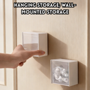 idrop 3 PCS – Wall Mounted Flip Cover Storage Box Cotton Swab and Cotton Pad Organizer Creative Bathroom Storage Solution Set Set Kotak Simpanan Dinding Penutup Flip Penyimpanan Putik Kapas dan Kapas Solek Penyelesaian Kreatif Bilik Air