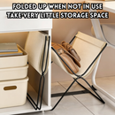 idrop 2 PCS – Ultimate Workstation Bag Rack Under Desk Storage Rack Foldable Office Organizer for Bags and Sundries Set Set Rak Beg Stesen Kerja Rak Bawah Meja Rak Penyimpanan Pejabat Boleh Lipat Untuk Beg dan Barangan Lain