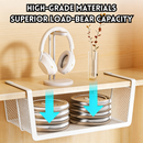 idrop 1 PCS – Under Desk Storage Rack Hanging Basket Student Dorm Essential Book and Sundries Basket Wardrobe Organizer Under Cabinet Rack Set Set Rak Bawah Meja Bakul Gantung Keperluan Asrama Pelajar Bakul Buku dan Barangan Lain Rak Almari Rak