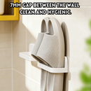 idrop 4 PCS – Wall Mounted Bathroom Slipper Rack No Drilling Shoe Drain Rack Home Bathroom Storage Organizer Set Set Rak Selipar Bilik Air Dinding Tanpa Tebuk Rak Pengering Kasut Penyimpanan Bilik Air Rumah