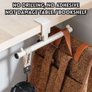 idrop 2 PCS – Desk Side Backpack Hook Student Desk School Table Bag Hanger Office Desk Side Organizer Essential Workspace Accessory Set Set Penyangkut Beg Sisi Meja Meja Pelajar Meja Sekolah Pemegang Beg Rak Sisi Meja Pejabat Aksesori