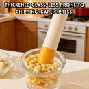 idrop 1 PCS – Glass Garlic Crusher Garlic Masher Baby Food Grinding Bowl Mortar and Pestle Garlic Press Kitchen Tool Set Set Penghancur Bawang Putih Kaca Penumbuk Bawang Putih Mangkuk Pengisar Makanan Bayi Lesung dan Penumbuk Alat Dapur