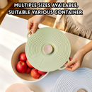 idrop 6 PCS – Multi Size Silicone Food Cover Round Sealing Lid Microwave Splash Proof Oil Proof Food Grade Lid Kitchen Storage Set Set Penutup Silikon Pelbagai Saiz Penutup Kedap Bulat Penutup Microwave Tahan Percikan dan Minyak Penutup