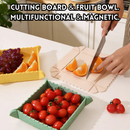 idrop 5 PCS – Foldable Mini Cutting Board Food Grade Chopping Board Portable Office Fruit Cutting Board Outdoor Camping Kitchen Tool Set Set Papan Pemotong Lipat Mini Gred Makanan Papan Potong Buah Mudah Alih Untuk Pejabat Sesuai