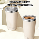 idrop 1 PCS - Detachable Automatic Electric Self-Stirring Coffee Cup Waterproof Stainless Steel Magnetic Vortex Mug – Must-Have Lazy Mixing Cup, Cawan Kacau Elektrik Automatik Boleh Tanggal Kalis Air Keluli Tahan Karat Cawan Pusaran Magnet