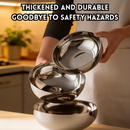 idrop 1 PCS 22CM – Large Soup Bowl Double Layer Stainless Steel Bowl Adult Size Rice Bowl Personal Salad Bowl Kitchen Tableware Set Set Mangkuk Sup Besar 22CM Keluli Tahan Karat Dua Lapisan Saiz Dewasa Mangkuk Nasi Mangkuk Salad Peribadi
