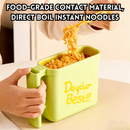 idrop 2 PCS Instant Noodle Bowl Set Home Dining Bowl Student Dorm Essential Lazy Instant Noodle Container Portable Travel Noodle Set Set Mangkuk Mi Segera Peralatan Makan Rumah Keperluan Asrama Bekas Mi Segera Mudah Alih Set Perjalanan