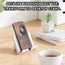idrop 1 PCS – Bathroom Phone Holder Wall Mounted Toilet Shelf Kitchen Wall Tablet Stand Storage Rack Set Set Pemegang Telefon Bilik Air Rak Dinding Tandas Rak Dinding Dapur Pemegang Tablet Rak Penyimpanan