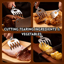 idrop 3 PCS - Stainless Steel Bear Claw Finger Multi-Function Meat Cutter Protector Heat-Resistant Safe Cutting Tool – Essential Finger Protection, Pelindung Jari Bentuk Cakar Beruang Keluli Tahan Karat Dapur Serbaguna Tahan Haba – Perlindungan Jari Wajib