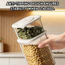idrop 8 PCS – Airtight Food Grade Storage Container Kitchen Seasoning Jar Bean and Dry Food Organizer Grain Storage Canister Set Set Bekas Penyimpanan Kedap Udara Gred Makanan Bekas Perasa Dapur Bekas Kacang dan Makanan Kering Balang Simpanan Bijirin