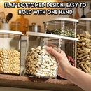 idrop 8 PCS – Airtight Food Grade Storage Container Kitchen Seasoning Jar Bean and Dry Food Organizer Grain Storage Canister Set Set Bekas Penyimpanan Kedap Udara Gred Makanan Bekas Perasa Dapur Bekas Kacang dan Makanan Kering Balang Simpanan Bijirin