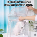 idrop 2 PCS – Bathroom Laundry Bag Waterproof Storage Bag Hanging Organizer Dorm Storage Solution Set Set Beg Dobi Bilik Air Kalis Air Beg Penyimpanan Gantung Penyelesaian Penyimpanan Asrama