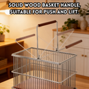 idrop 1 PCS – Double Layer Storage Cart Bathroom Laundry Basket Toilet Organizer Snack Rack Backpack Holder Home Rolling Trolley Set Set Troli Penyimpanan Dua Lapisan Bakul Dobi Bilik Air Rak Tandas Rak Snek Pemegang Beg Sekolah Rumah
