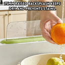 idrop 2 PCS 50CM – Multi Purpose Suction Splash Guard Kitchen Sink Water Splash Protector Wash Basin Counter Barrier Strip Set Set Pelindung Percikan Air Sedut Serbaguna Penghadang Sinki Dapur Jalur Penghalang Meja Basin Cuci Muka