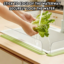 idrop 2 PCS 50CM – Multi Purpose Suction Splash Guard Kitchen Sink Water Splash Protector Wash Basin Counter Barrier Strip Set Set Pelindung Percikan Air Sedut Serbaguna Penghadang Sinki Dapur Jalur Penghalang Meja Basin Cuci Muka