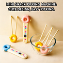 idrop 3 PCS - Silicone Snack Clips Portable Household Snack Holder Lazy Food Clip for Chips & Snacks While Watching TV Multi-Function Kitchen Gadget, Klip Snek Silikon Mudah Alih Pemegang Snek Rumah Alat Makanan Santai Sesuai Kekalkan Tangan Bersih