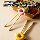 idrop 3 PCS - Silicone Snack Clips Portable Household Snack Holder Lazy Food Clip for Chips & Snacks While Watching TV Multi-Function Kitchen Gadget, Klip Snek Silikon Mudah Alih Pemegang Snek Rumah Alat Makanan Santai Sesuai Kekalkan Tangan Bersih