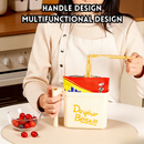 idrop 2 PCS Instant Noodle Bowl Set Home Dining Bowl Student Dorm Essential Lazy Instant Noodle Container Portable Travel Noodle Set Set Mangkuk Mi Segera Peralatan Makan Rumah Keperluan Asrama Bekas Mi Segera Mudah Alih Set Perjalanan