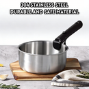 idrop 4 PCS – Stainless Steel Baby Food Pot Detachable Handle Multi Purpose Steamer and Cooking Pot Single Serving Noodle Pot Periuk Makanan Bayi Keluli Tahan Karat Tanpa Salutan Pemegang Boleh Tanggal Periuk Kukus dan Masak Serbaguna Periuk