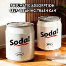 idrop 1 PCS New Household Trash Bin Luxury Design with Lid Large Capacity Portable Hygienic Waste Bin for Living Room and Bedroom, Tong Sampah Rumah Rekaan Mewah Dengan Penutup Kapasiti Besar Sesuai Untuk Ruang Tamu dan Bilik Tidur
