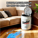 idrop 1 PCS New Household Trash Bin Luxury Design with Lid Large Capacity Portable Hygienic Waste Bin for Living Room and Bedroom, Tong Sampah Rumah Rekaan Mewah Dengan Penutup Kapasiti Besar Sesuai Untuk Ruang Tamu dan Bilik Tidur