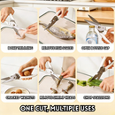 idrop 1 PCS – Kitchen Scissors Multi Purpose Household Stainless Steel Meat and Vegetable Scissors Heavy Duty Chicken Bone Cutter Set Set Gunting Dapur Serbaguna Gunting Rumah Keluli Tahan Karat Gunting Daging dan Sayur Pemotong Tulang Ayam Tahan Lasak