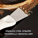 idrop 3 PCS - Gas Stove Head Cleaning Brush Kitchen Stove & Range Hood Gap Cleaning Tool Multi-Function Scraper Brush for Remove Dirt, Berus Pembersih Kepala Dapur Gas Alat Pembersih Celah Dapur & Hud Penyedut Asap Pengikis Untuk Menanggalkan Kotoran