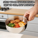 idrop 1 PCS – 304 Stainless Steel Instant Noodle Bowl with Lid Single Serving Bowl with Handle for Cooking Noodles and Soup Set Set Mangkuk Mi Segera Keluli Tahan Karat 304 Dengan Penutup Mangkuk Satu Hidangan Bertangkai Untuk Masak Mi dan Sup