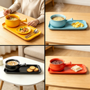 idrop 【Ceramic Set】5 INCH Ceramic Breakfast Bowl with Handle 12 INCH Ceramic Plate Creative Home Dining Tableware Set Random Colour Mangkuk Sarapan Seramik 5 INCH Dengan Pemegang Pinggan Seramik 12 INCH Set Peralatan Makan Kreatif Rumah Warna Rawak (S)